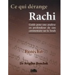 Ce qui dérange Rachi - Berechit - Dr Avigdor Bonchek